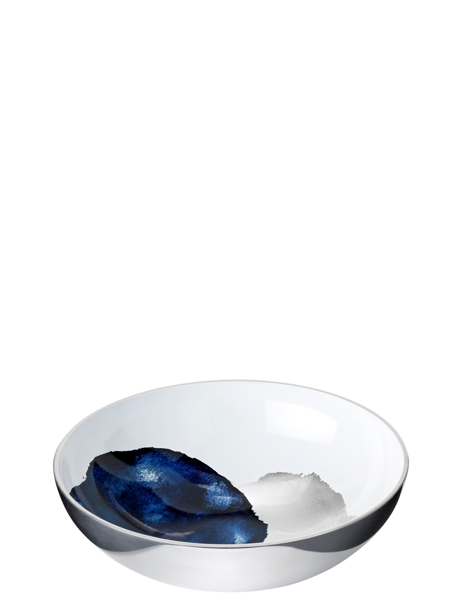 Bol Décoratif Stelton Stockholm Bowl Mini Aquatic - Aluminium émaillé 10 Cm - Marron/Noir - Neuf