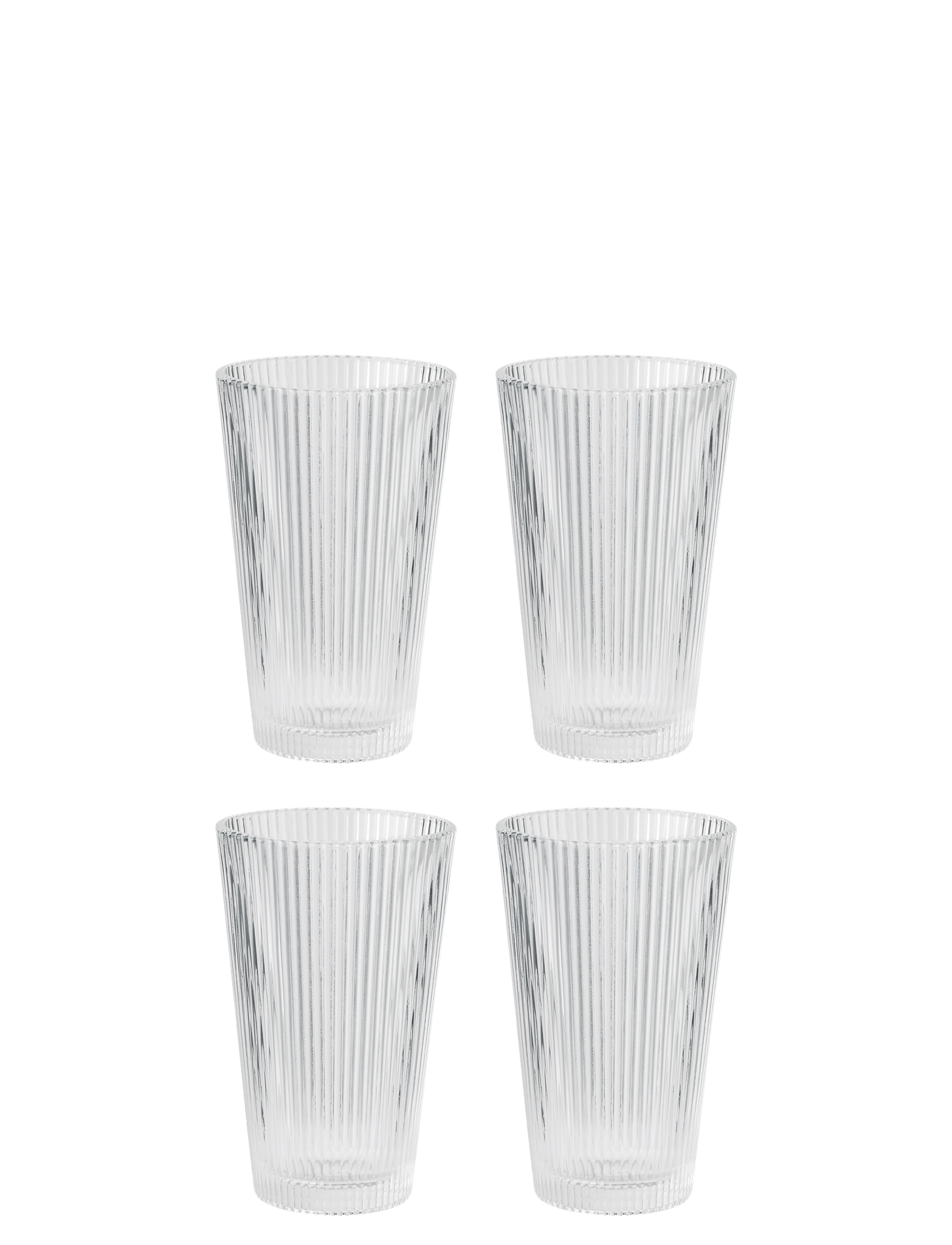 Pilastro drinking glass 0.35 l. 4 Pcs