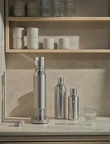 2104 Stelton Brus Carbonating Bottle 0.8 L. Steel AI Assisted 2