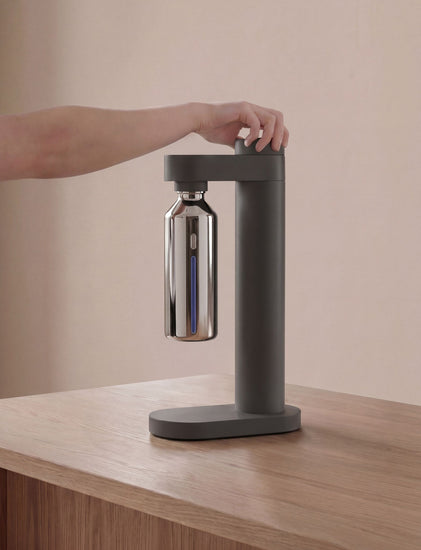 Stelton 2104 Stelton Brus Carbonating Bottle 0.8 L. Steel AI Assisted 3