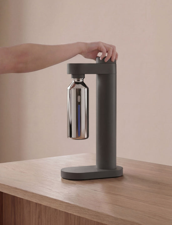 Stelton 2104 Stelton Brus Carbonating Bottle 0.8 L. Steel AI Assisted 3
