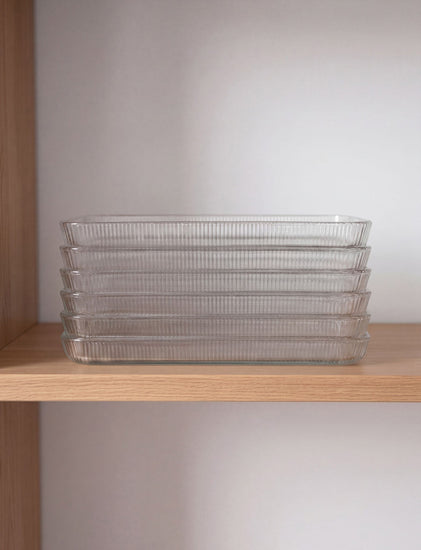 Stelton X 532 Pilastro Serving Dish L 36 Cm Clear Lifestyle 3 AI Assisted
