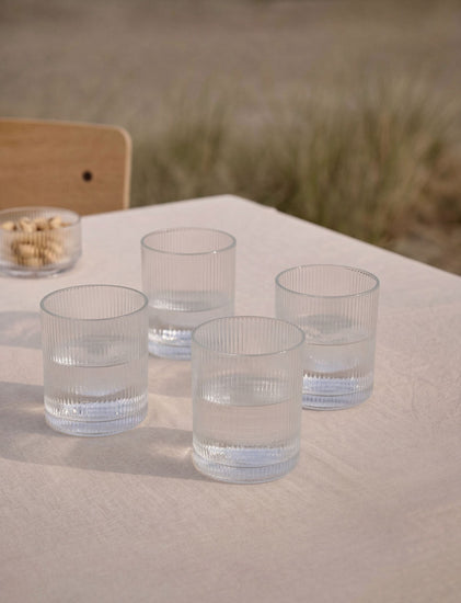 X 534 Stelton Pilastro Low Ball Glass 0.35 L. 4 Pcs Clear 2 AI Assisted