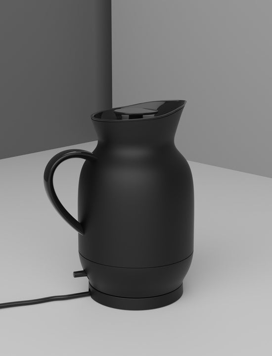 Stelton Amphora electric kettle, 1,2 l, soft black